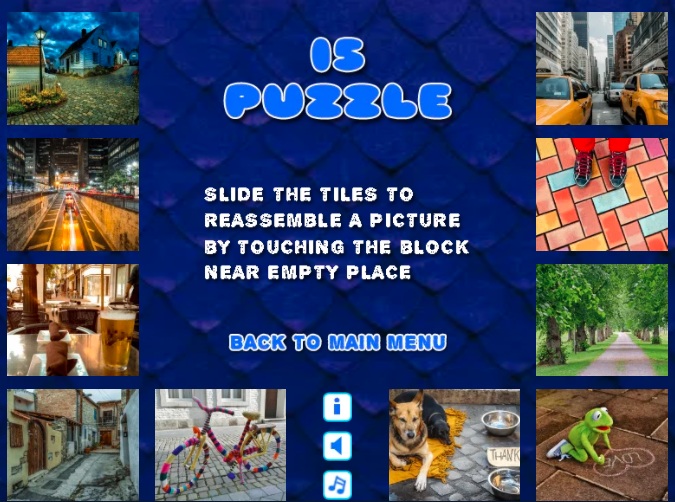 Play Street Style Picture Puzzle free online